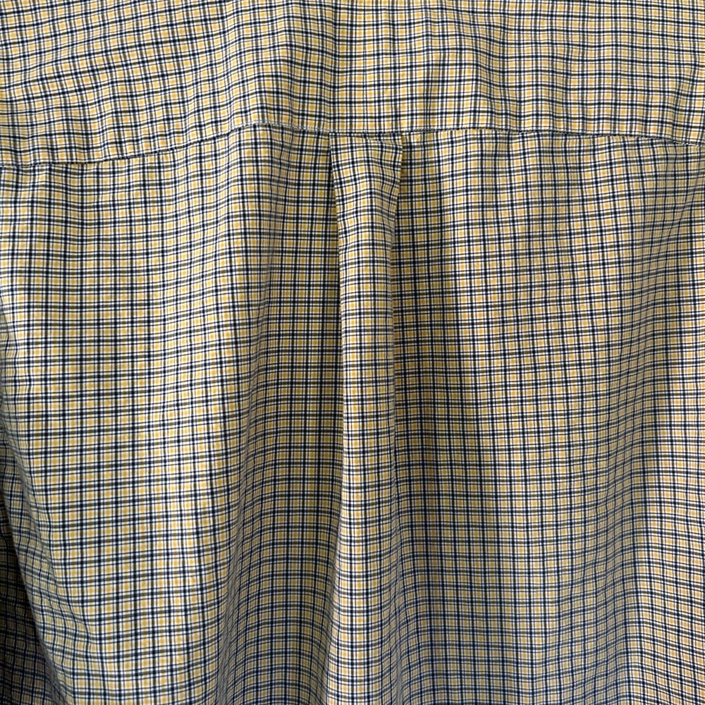 Ralph Lauren Men's Navy and White Checkered Shirt - Picture 4 of 5
